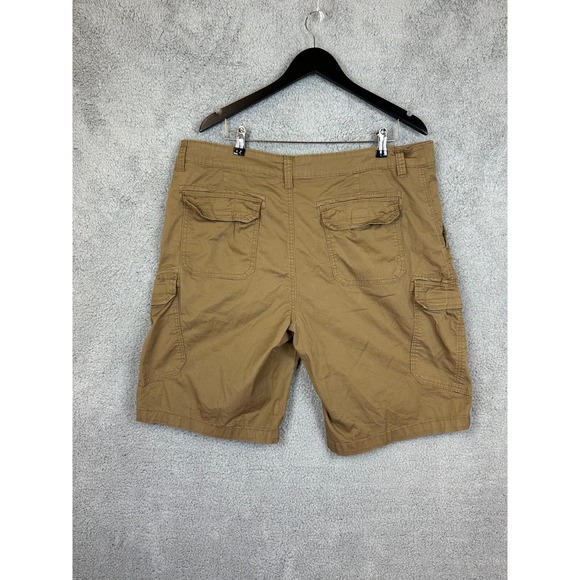 Union Bay Shorts Mens 40 Brown Cargo Outdoor Hiking Gorpcore Normcore Casual - Picture 8 of 12